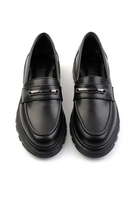 Siyah  Kadın Loafer Ayakkabı K01997010709