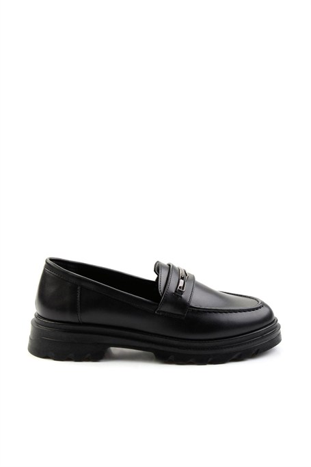 Siyah  Kadın Loafer Ayakkabı K01997010709