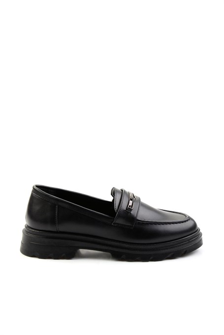 Siyah  Kadın Loafer Ayakkabı K01997010709