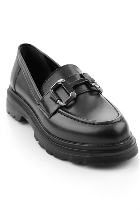 Siyah  Kadın Loafer Ayakkabı K01997011109