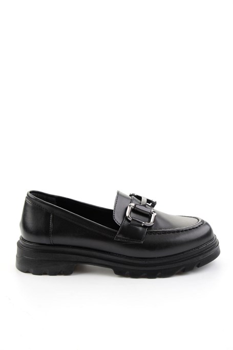 Siyah  Kadın Loafer Ayakkabı K01997011109