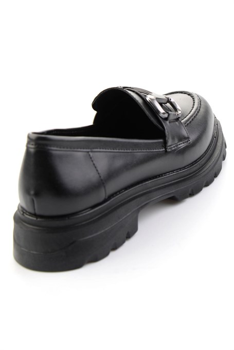 Siyah  Kadın Loafer Ayakkabı K01997011109