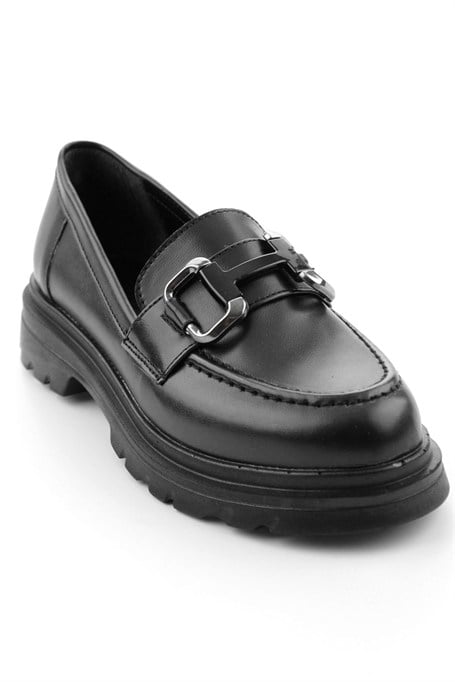 Siyah  Kadın Loafer Ayakkabı K01997011109