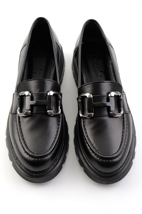 Siyah  Kadın Loafer Ayakkabı K01997011109