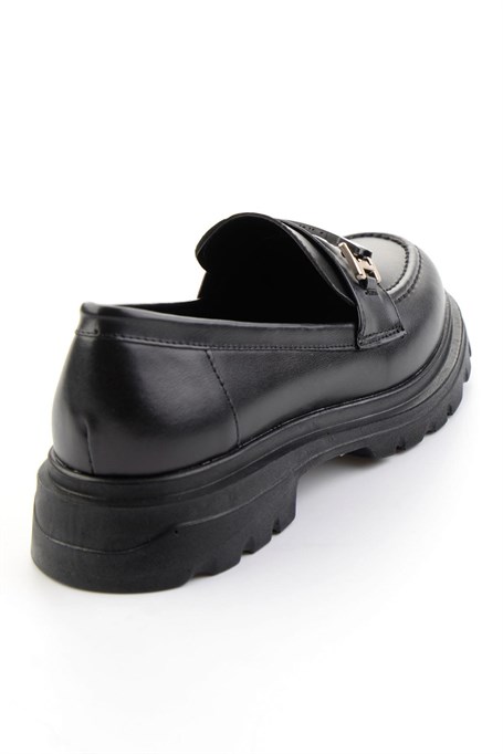 Siyah  Kadın Loafer Ayakkabı K01997011209