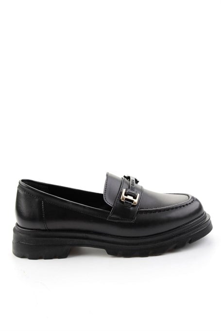 Siyah  Kadın Loafer Ayakkabı K01997011209