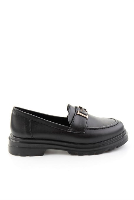 Siyah  Kadın Loafer Ayakkabı K01997011309
