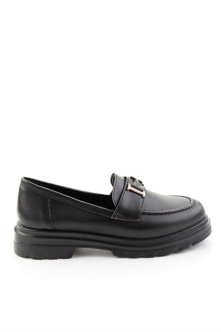 Siyah  Kadın Loafer Ayakkabı K01997011309