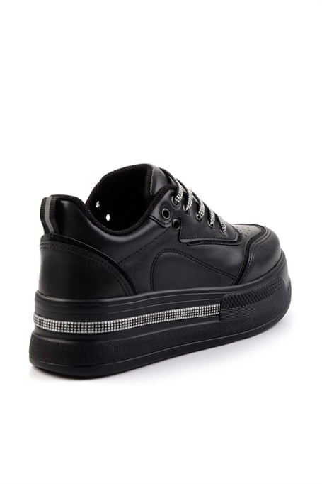 Siyah  Kadın Sneaker K01027031909