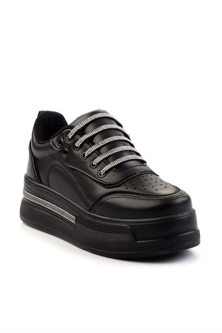 Siyah  Kadın Sneaker K01027031909