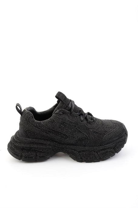 Siyah  Kadın Sneaker K01175127787