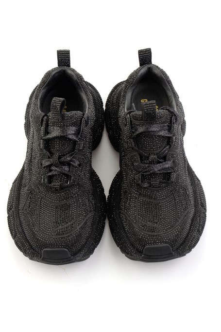 Siyah  Kadın Sneaker K01175127787