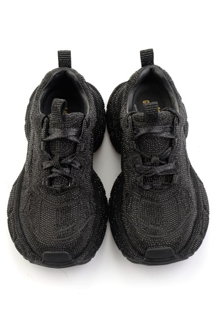 Siyah  Kadın Sneaker K01175127787