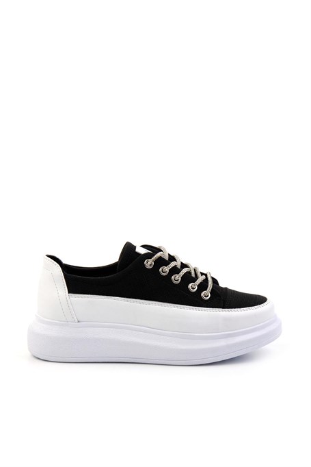 Siyah  Kadın Sneaker K01179222237