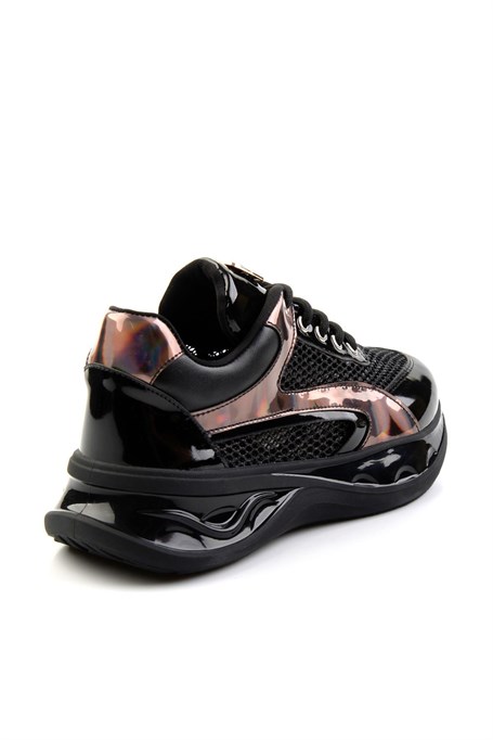 Siyah  Kadın Sneaker K01228090408