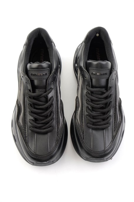 Siyah  Kadın Sneaker K01228091272