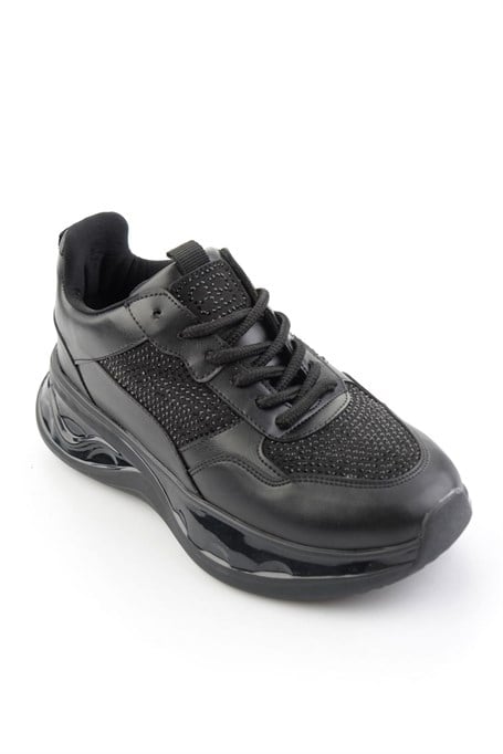 Siyah  Kadın Sneaker K01228091572