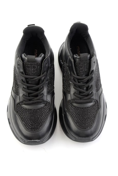 Siyah  Kadın Sneaker K01228091572