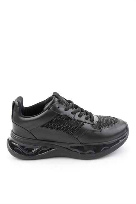 Siyah  Kadın Sneaker K01228091572