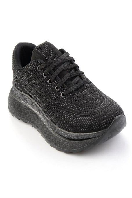Siyah  Kadın Sneaker K01709060387