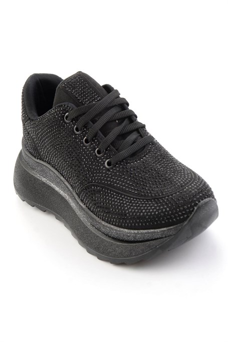 Siyah  Kadın Sneaker K01709060387