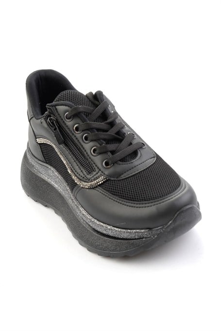 Siyah  Kadın Sneaker K01709060409