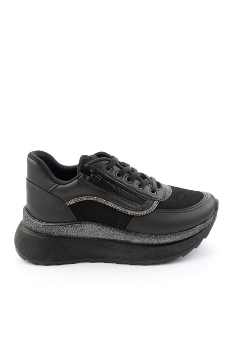 Siyah  Kadın Sneaker K01709060409