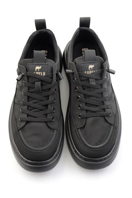 Siyah Keten  Erkek Sneaker E01175521118