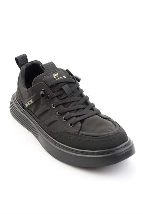 Siyah Keten  Erkek Sneaker E01175521118