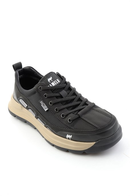 Siyah Kumaş  Erkek Sneaker E01175522404