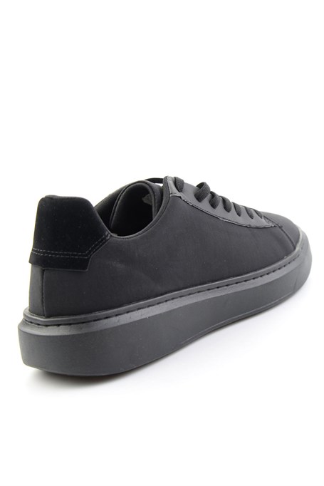 Siyah Kumaş  Erkek Sneaker E01175560804