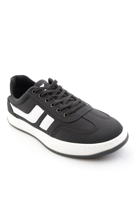 Siyah Kumaş  Erkek Sneaker E01175560904