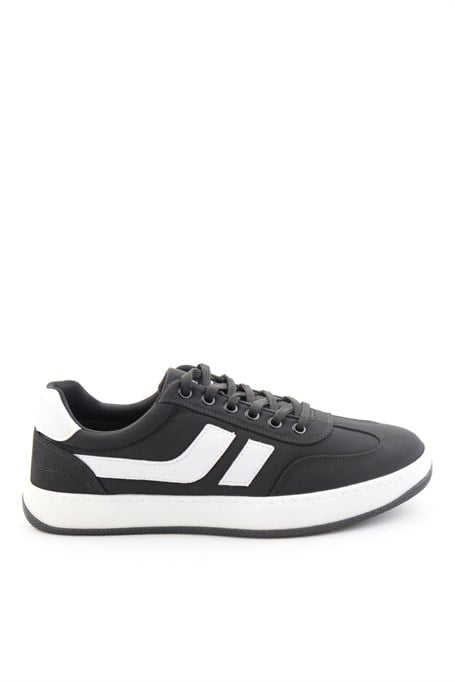 Siyah Kumaş  Erkek Sneaker E01175560904