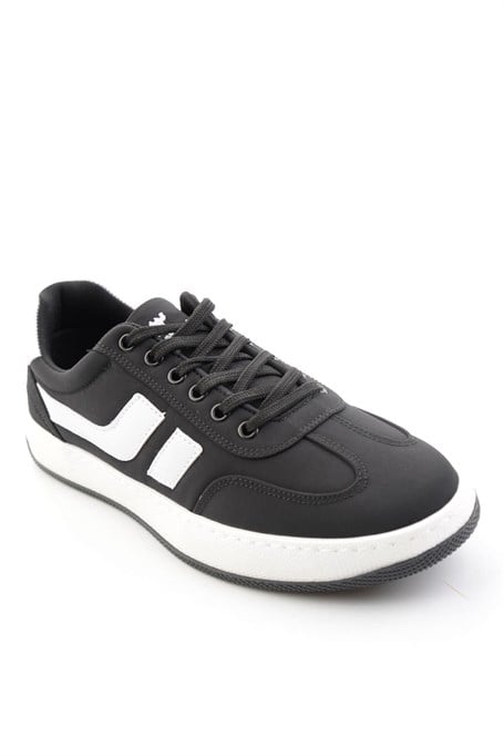 Siyah Kumaş  Erkek Sneaker E01175560904