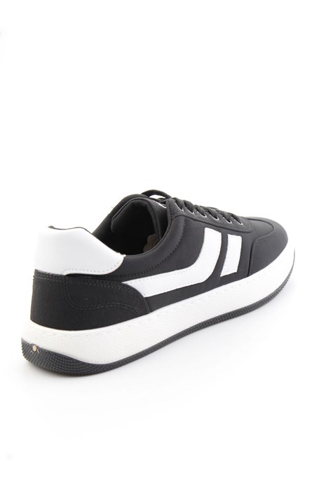 Siyah Kumaş  Erkek Sneaker E01175560904