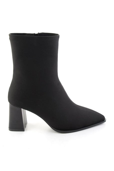 Siyah Kumaş  Kadın Bot & Bootie K02843016004