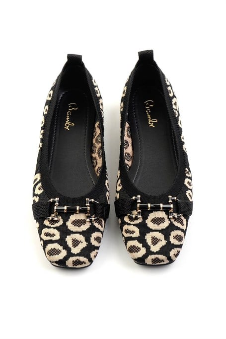 Siyah Leopar  Kadın Babet K01327013582