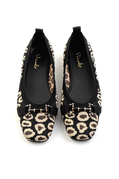 Siyah Leopar  Kadın Babet K01327013582