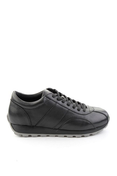 Siyah Napa Hakiki Deri Erkek Sneaker E01589612143