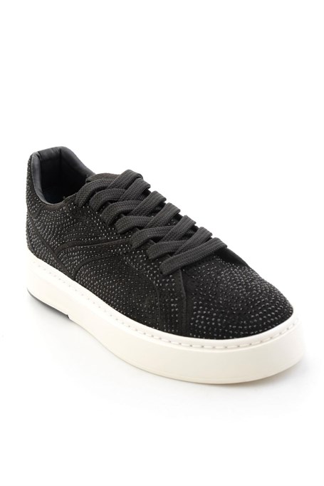 Siyah Platin  Kadın Sneaker K01791072772