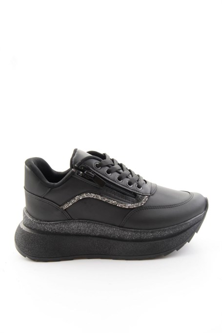 Siyah Siyah  Kadın Sneaker K01709060409
