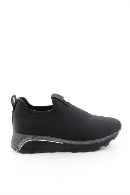Siyah Streç  Kadın Sneaker K01834220017