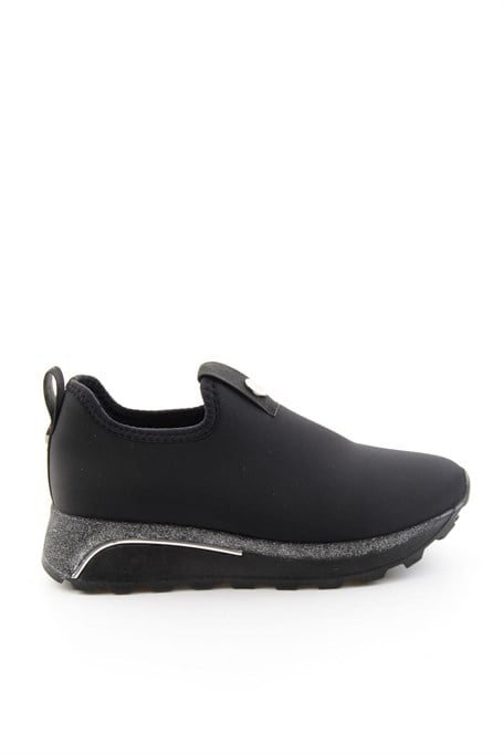 Siyah Streç  Kadın Sneaker K01834220017