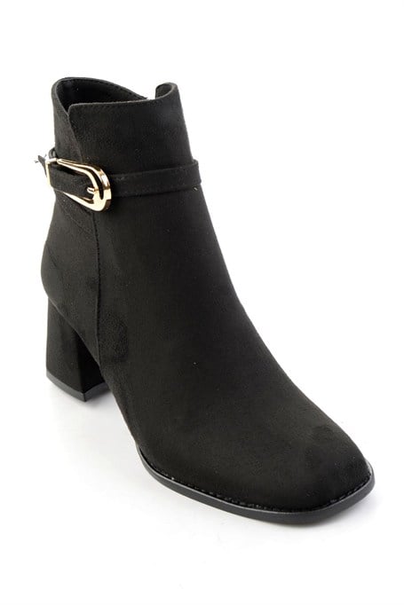 Siyah Süet  Kadın Bot & Bootie K02233050572