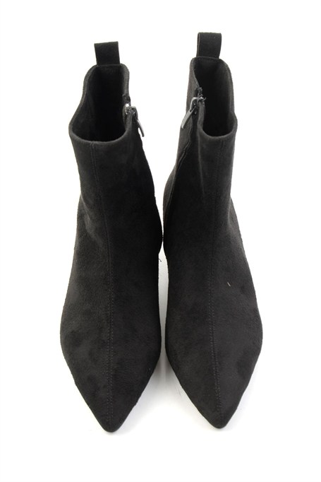 Siyah Süet  Kadın Bot & Bootie K02391085372