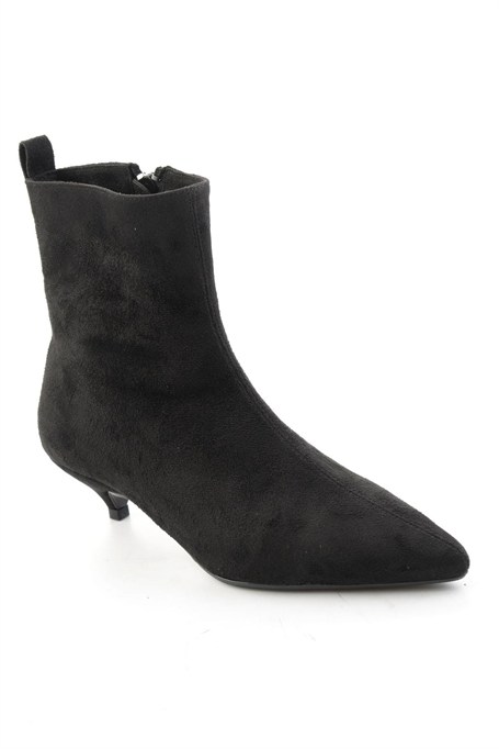 Siyah Süet  Kadın Bot & Bootie K02391085372