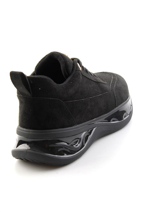 Siyah Süet  Kadın Sneaker K01228092572