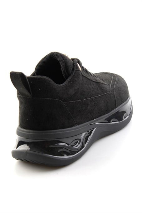 Siyah Süet  Kadın Sneaker K01228092572