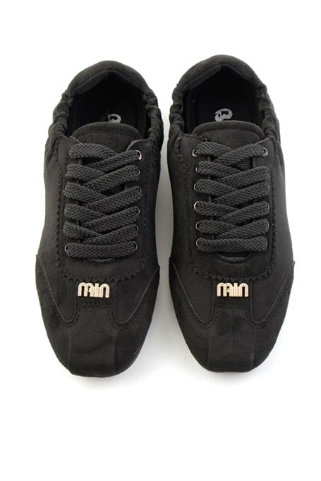 Siyah Süet  Kadın Sneaker K01235044672
