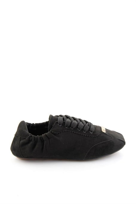 Siyah Süet  Kadın Sneaker K01235044672